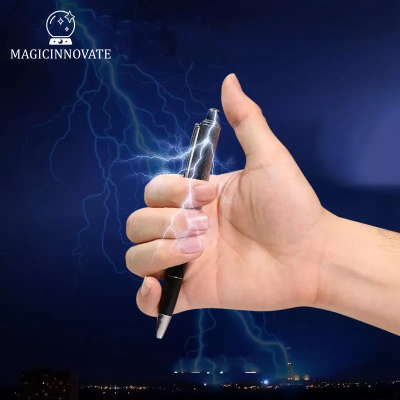 Shock Pen Prank Toy - Pluma de descarga eléctrica muy divertida,