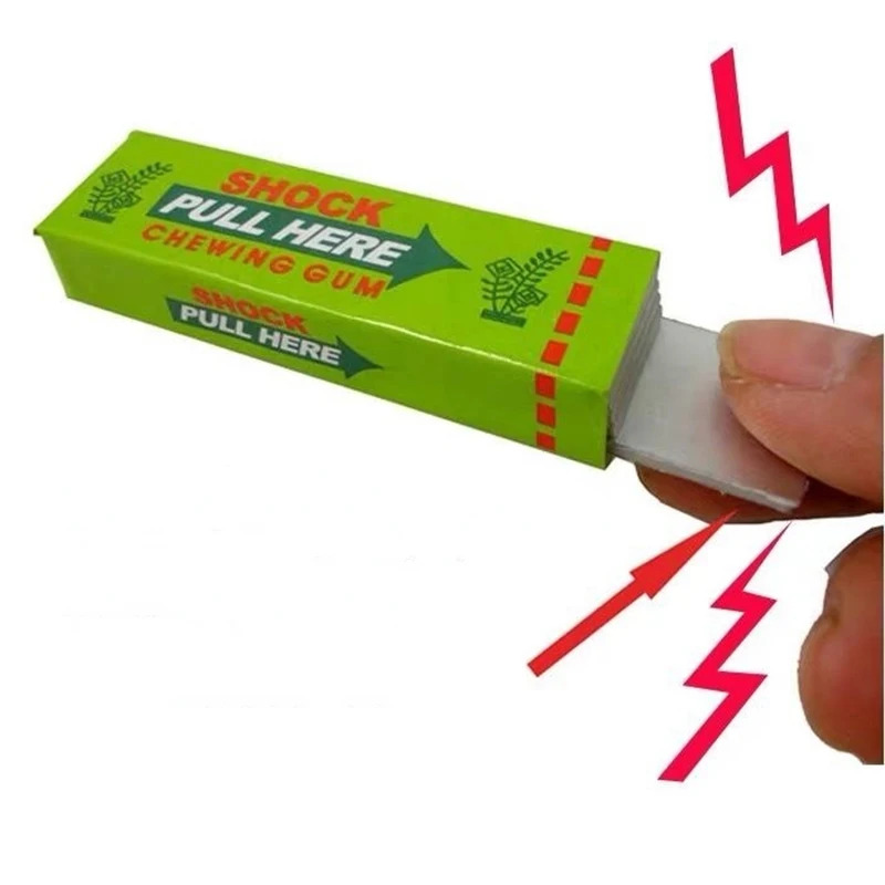 Shock Pen Prank Toy - Chicle Eléctrico de Broma con Cabeza