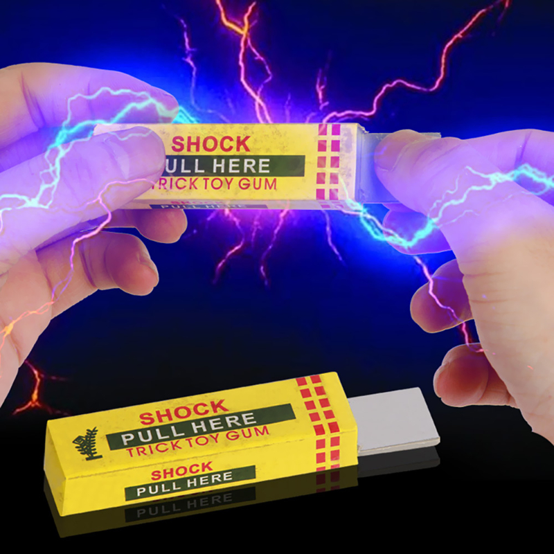Shock Pen Prank Toy - Broma de descarga eléctrica, goma de