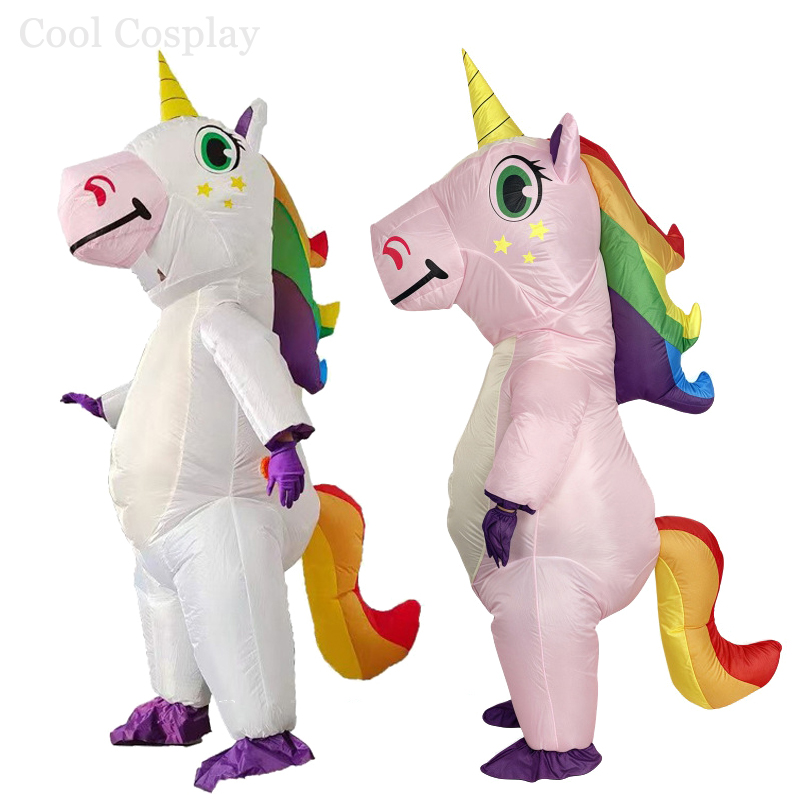 Inflatable Dinosaur Costume Adult - Disfraces inflables de unicornio, dinosaurio y
