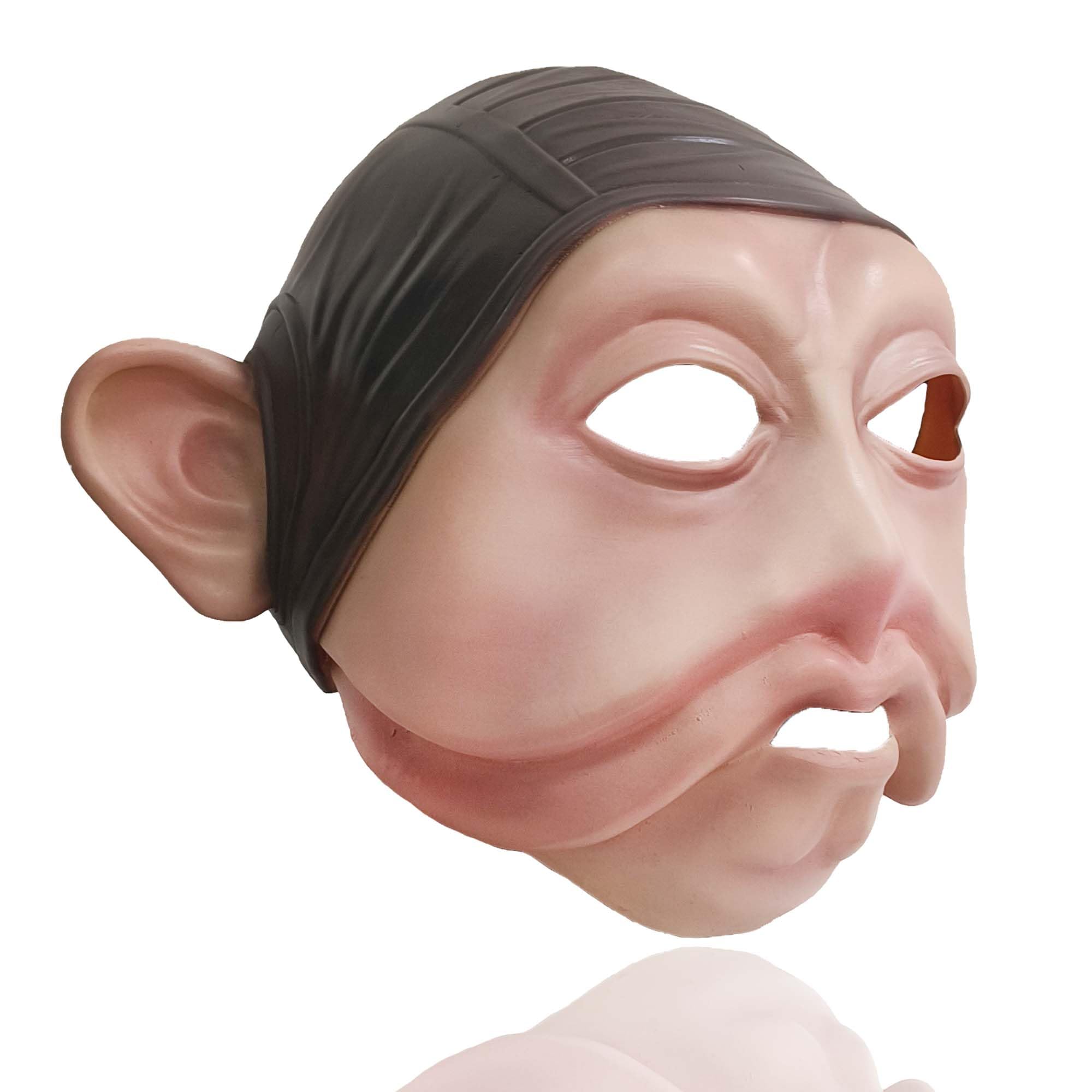 Latex Alien Mask Realistic - Nien Nunb máscara de látex realista,