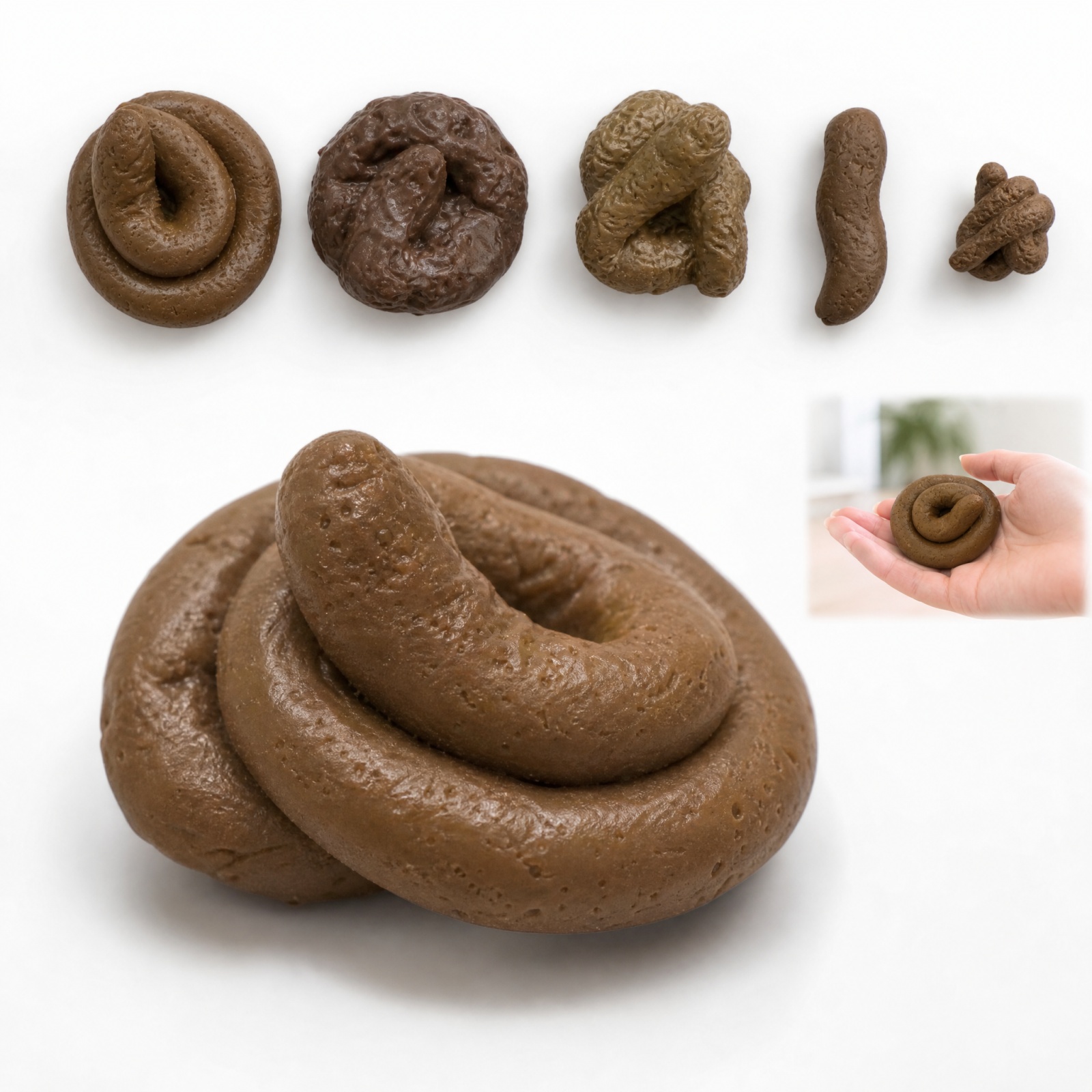Fake Poop Gag Gift - Caca Falsa Realista, Segura y Suave