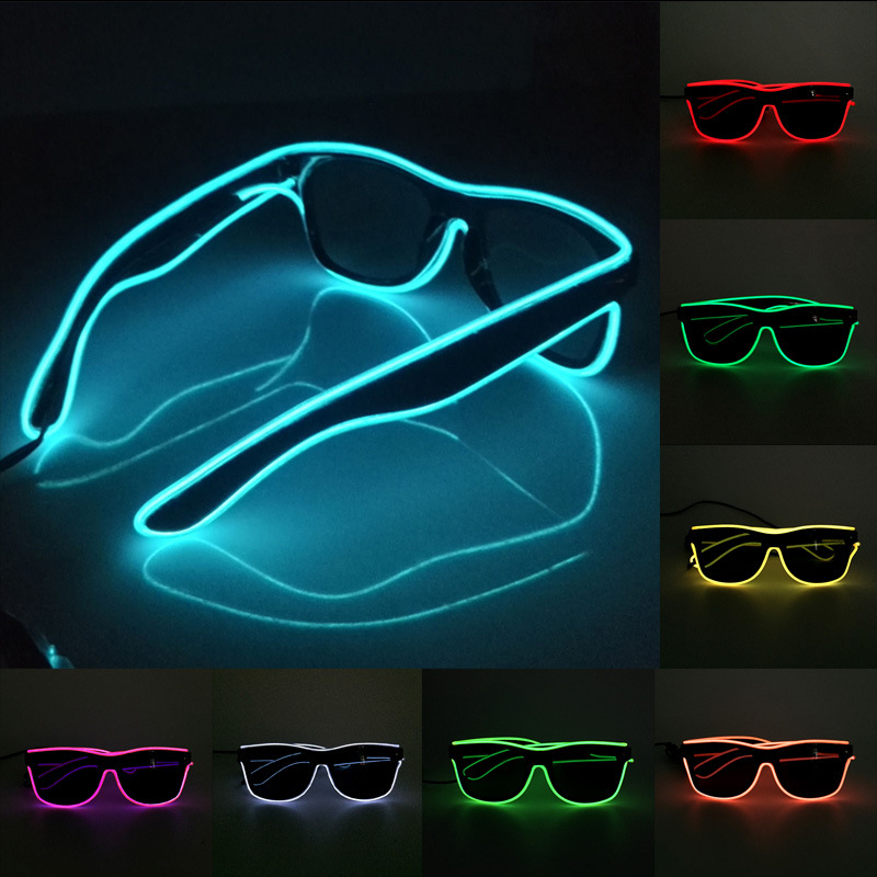Glow In The Dark Party Glasses - Nuevas gafas Led con luces para