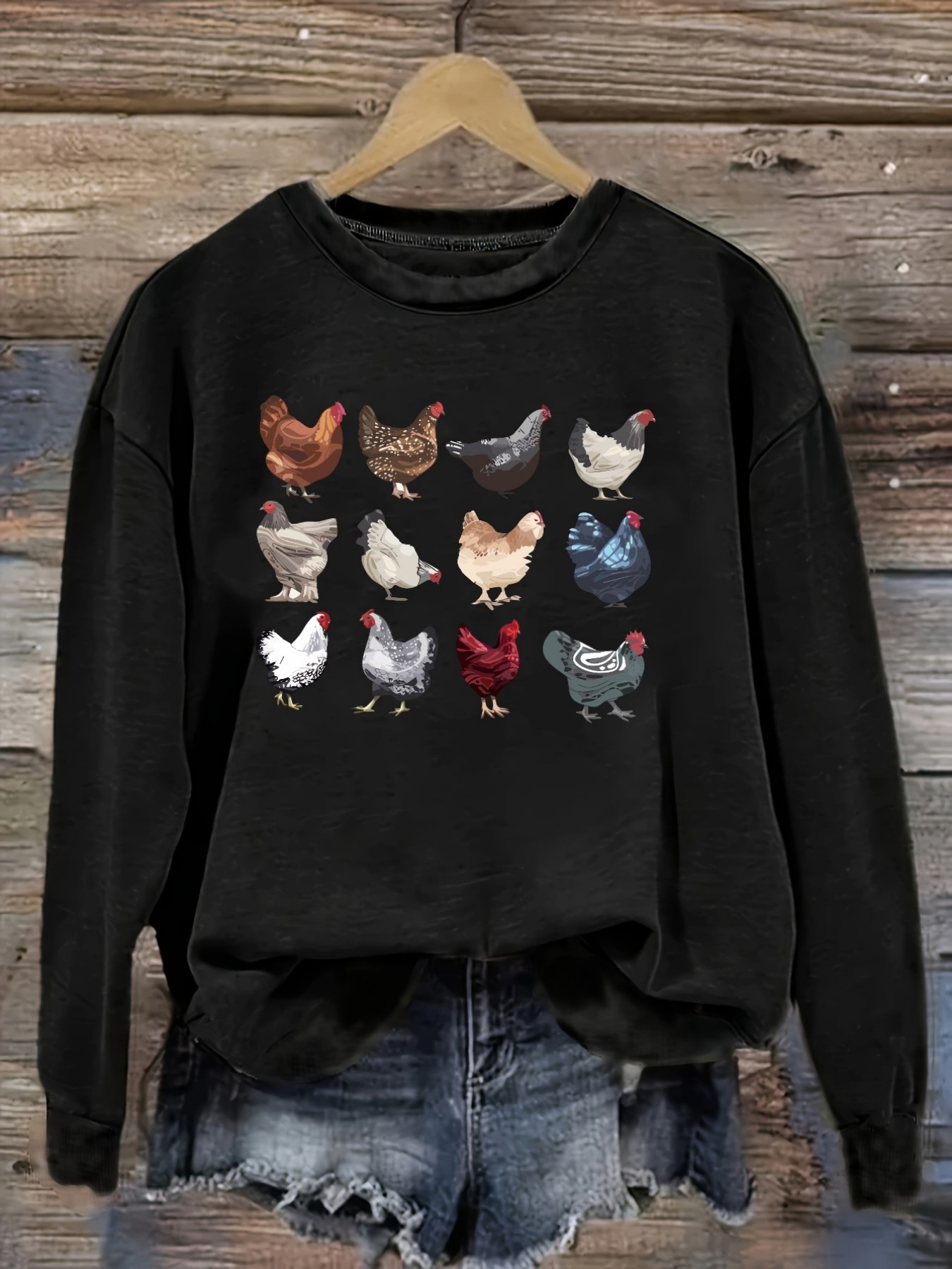 Costumes - Camiseta Casual de Manga Larga con