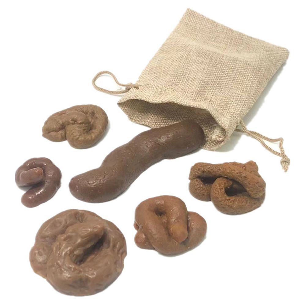 Fake Poop Gag Gift - 6 uds Turd Tricky Fool's Holiday