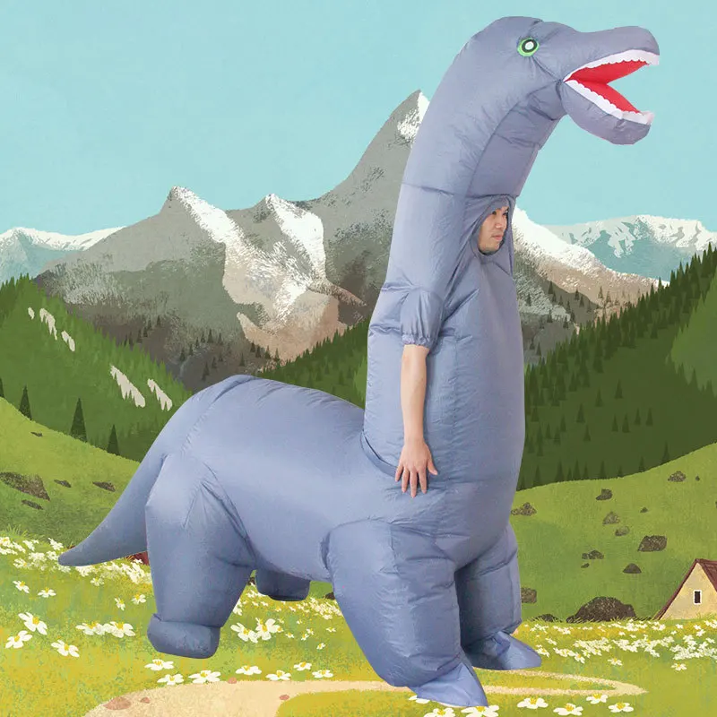 Inflatable Dinosaur Costume Adult - 2024 nuevo disfraz de dinosaurio inflable