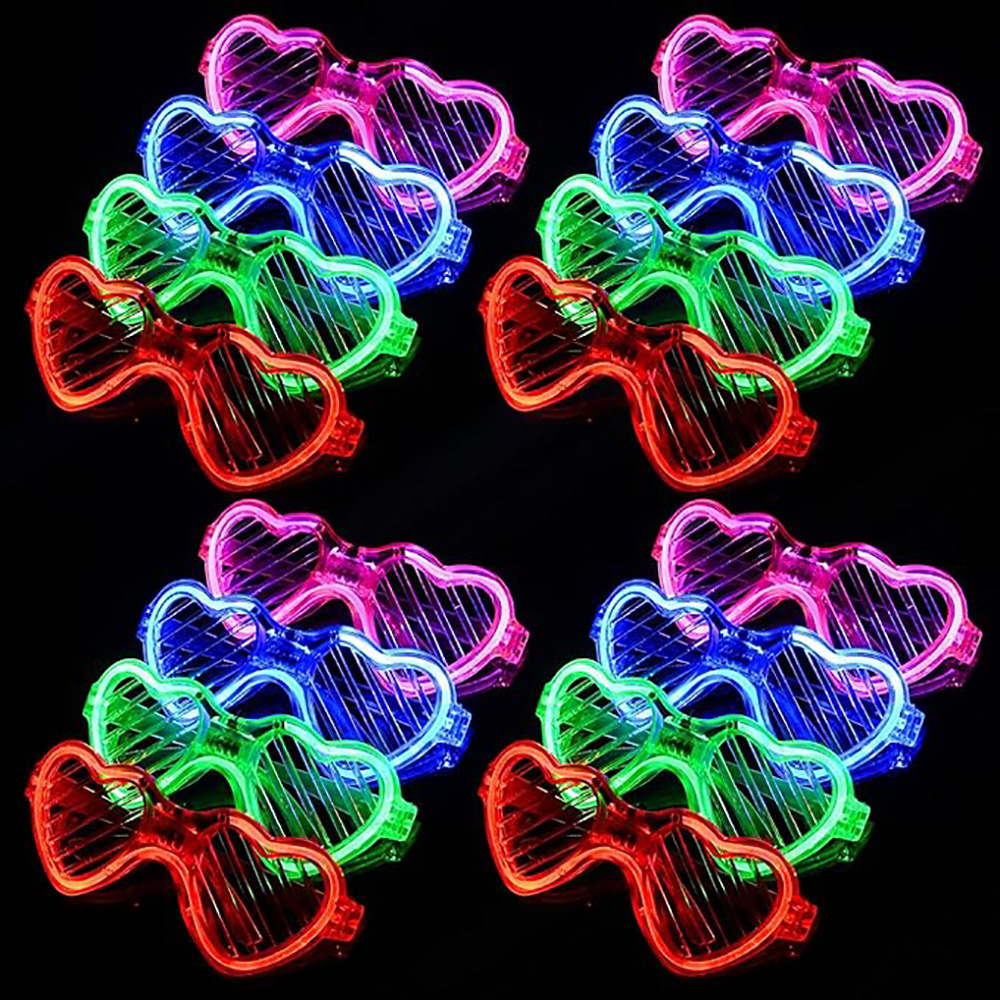 Glow In The Dark Party Glasses - Gafas iluminadas a granel 5/10/20/30/50, gafas