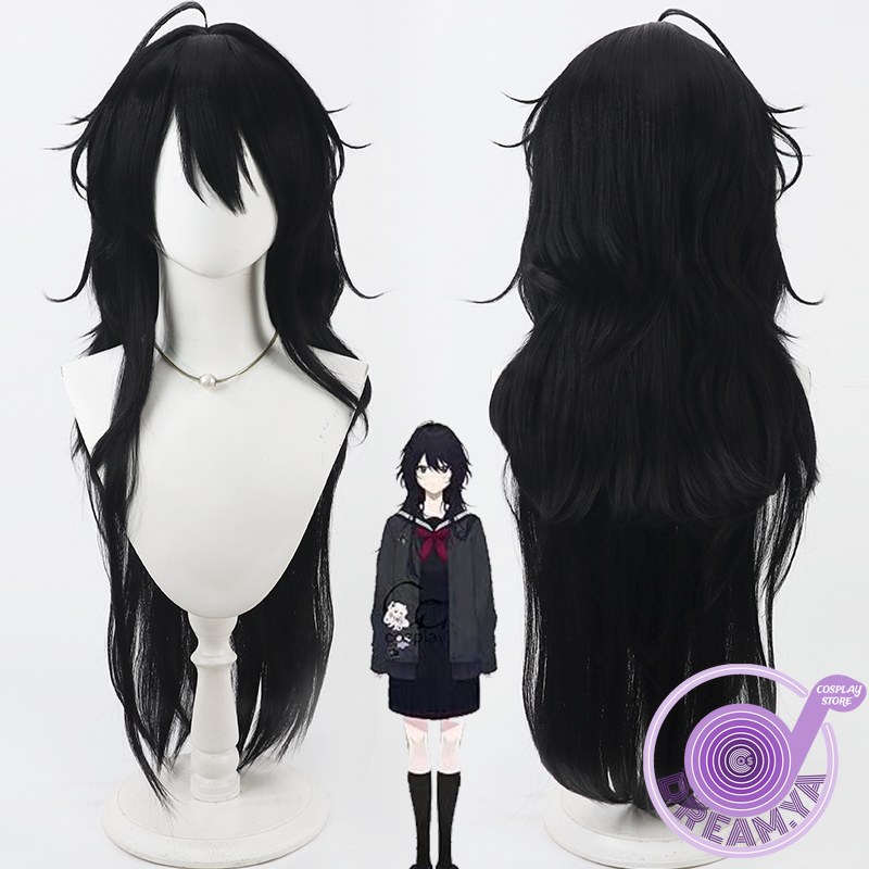 Anime Cosplay Wig Heat Resistant - Peluca de Cosplay Kisaragi Ren Vtuber,