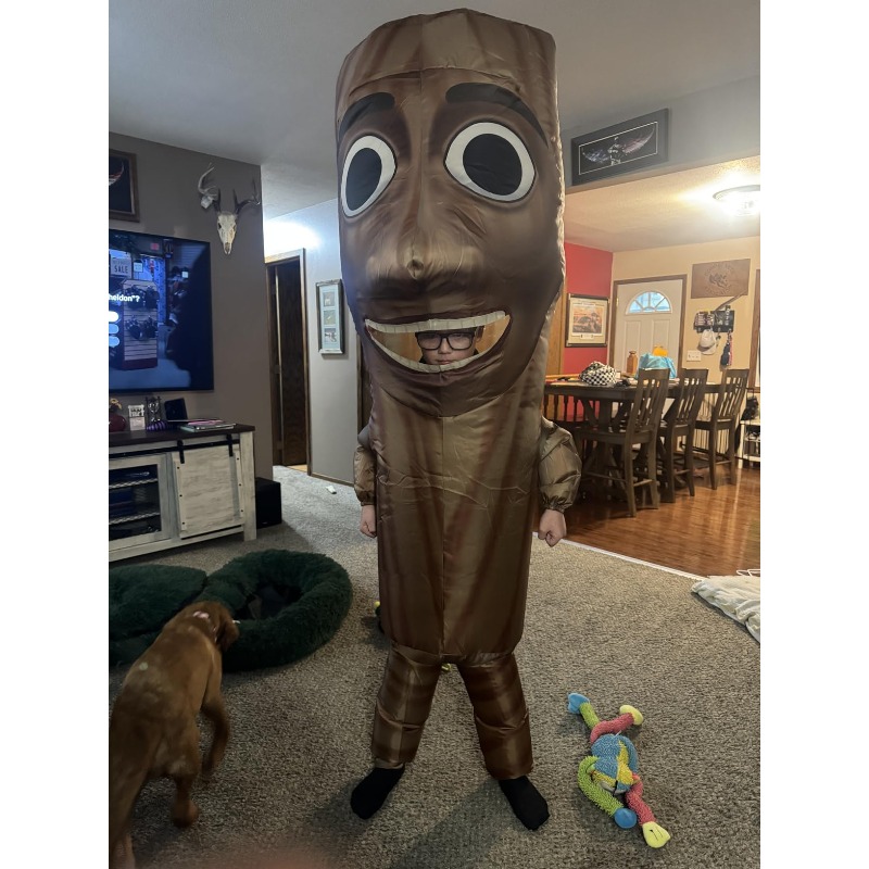 Inflatable Dinosaur Costume Adult - Disfraz inflable de hombre de palo