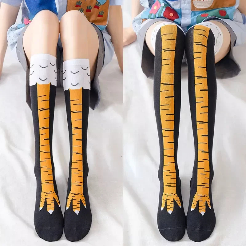 Funny Chicken Leg Socks - Medias divertidas con forma de pata