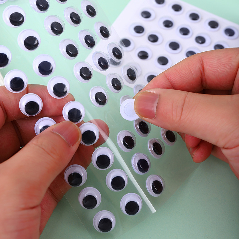 Party Supplies - Pegatinas de Ojos Móviles Autoadhesivas al