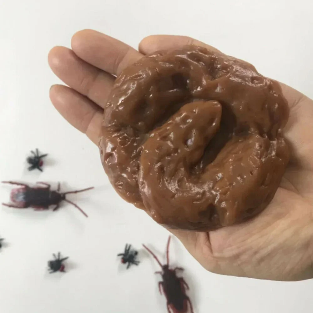 Fake Poop Gag Gift - Caca de perro falsa, caca realista,