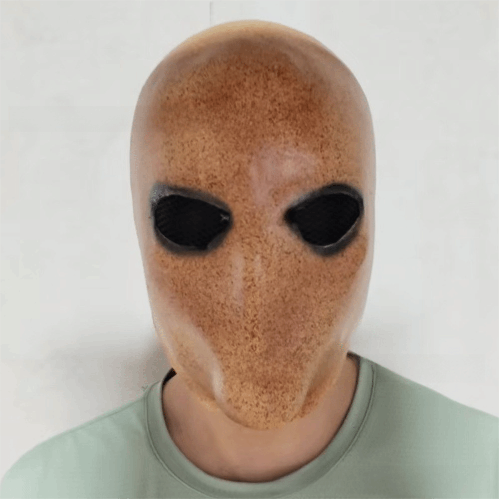 Latex Alien Mask Realistic - Máscara de Slenderman sin Rostro para