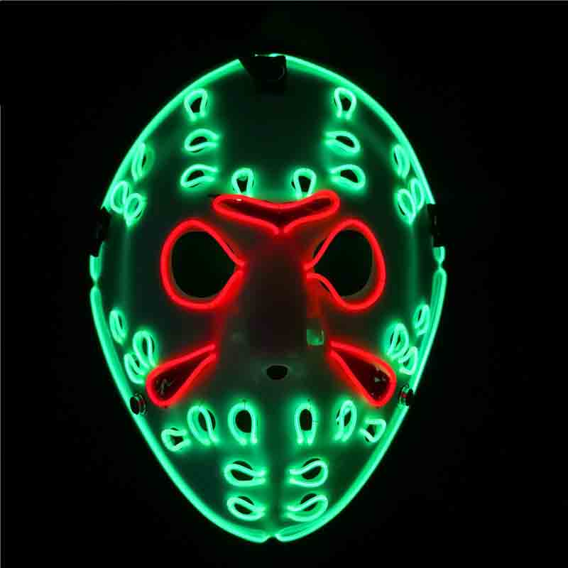 Led Purge Mask Halloween - 2023 Máscara de purga iluminada Máscara