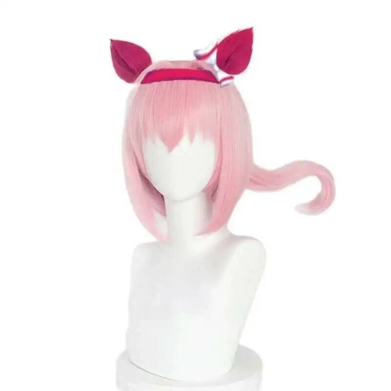 Anime Cosplay Wig Heat Resistant - Uma Musume Haru Urara peluca de