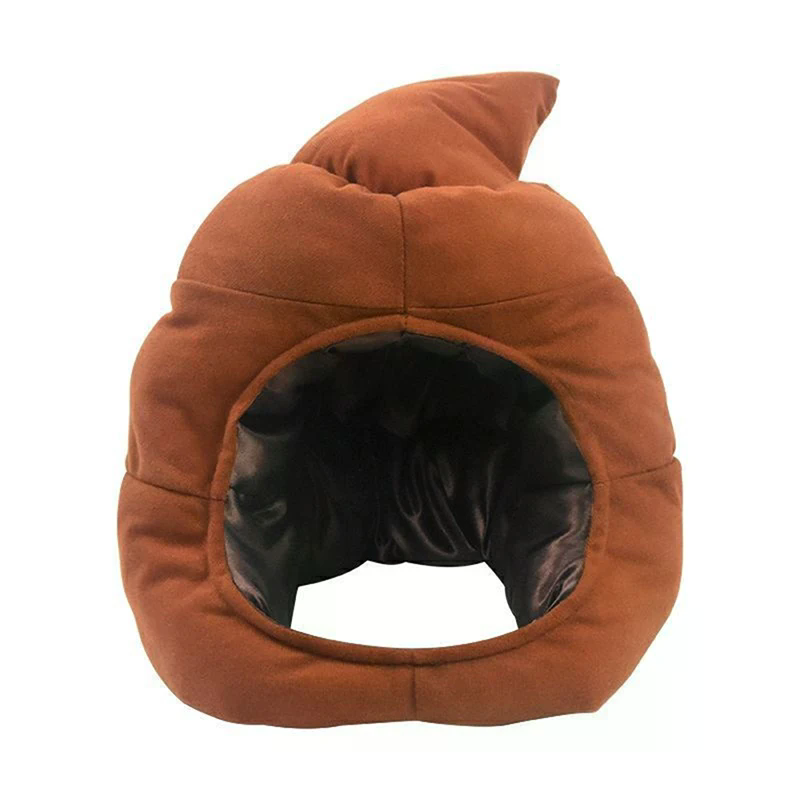 Fake Poop Gag Gift - Gorro de Peluche con Forma de