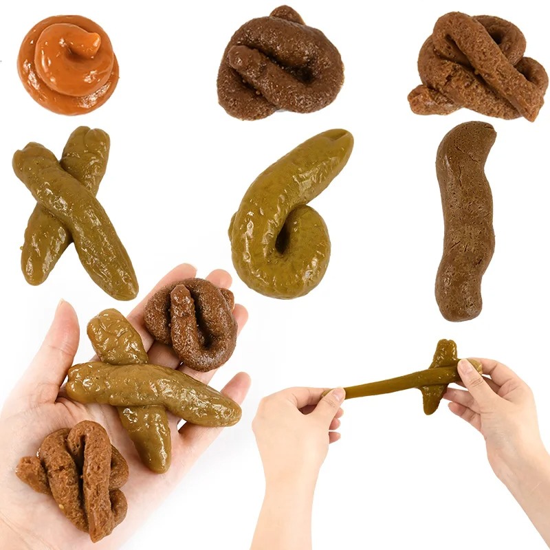 Fake Poop Gag Gift - Mierda realista, caca falsa de plástico
