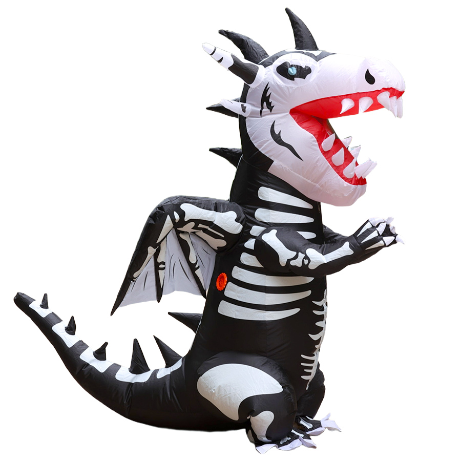Inflatable Dinosaur Costume Adult - Disfraz Inflable de Dinosaurio para Adultos,
