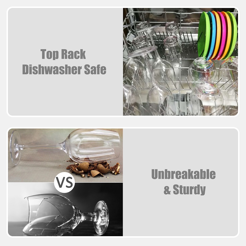 MICHLEY 2/4/6 Uds copas de vin - Glow In The Dark Party Glasses reseña y precio