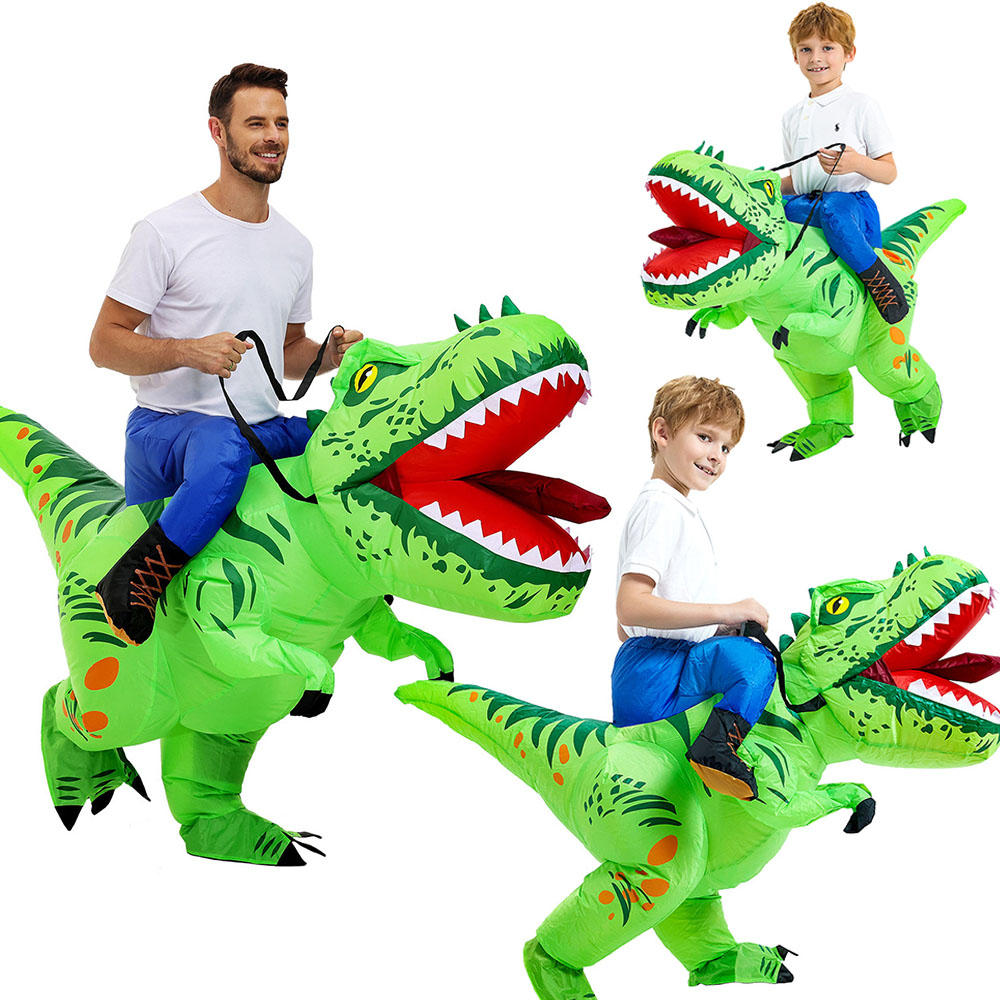 Disfraz Inflable de Dinosaurio - Inflatable Dinosaur Costume Adult reseña y precio