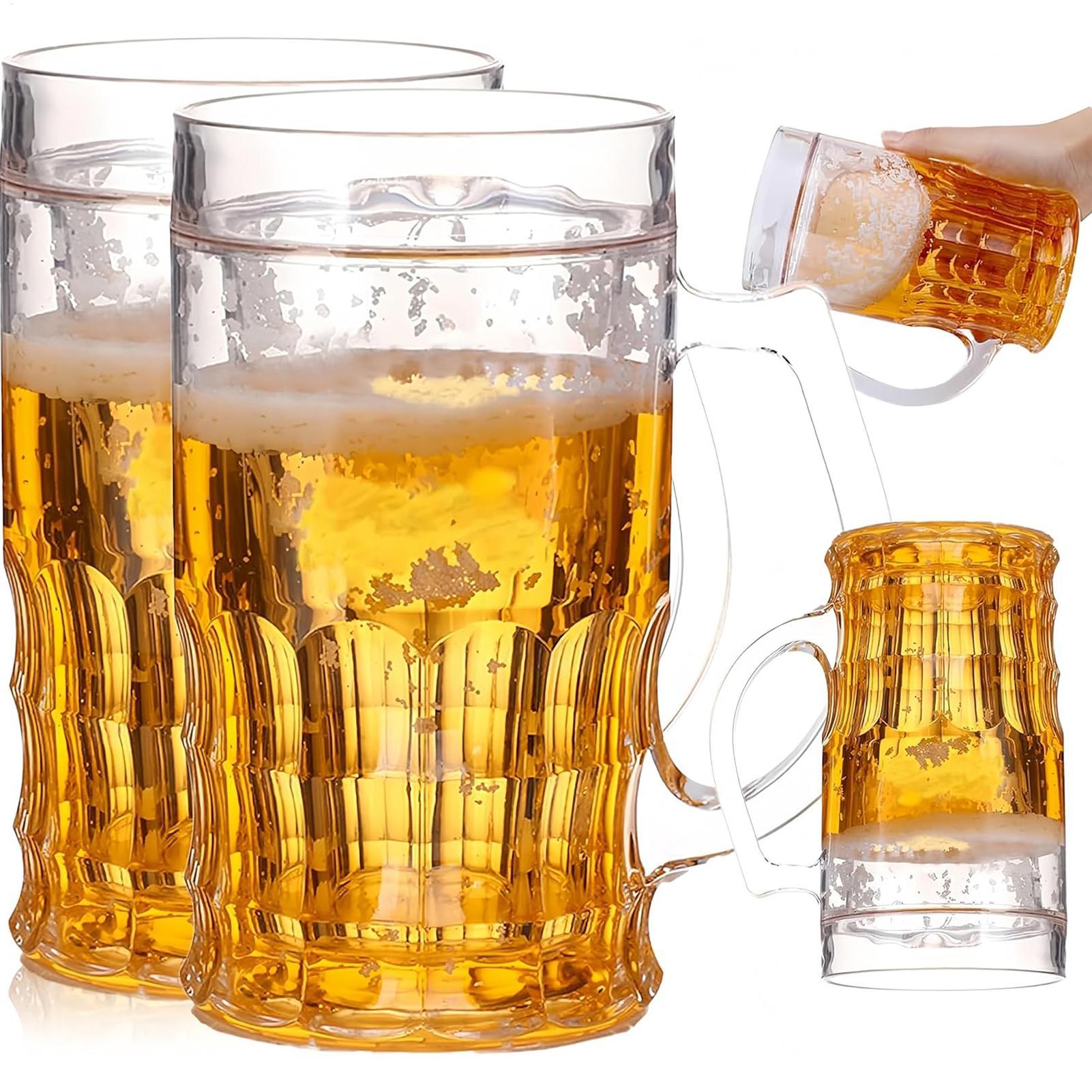 Taza de cerveza falsa divertid - Prank Toys reseña y precio