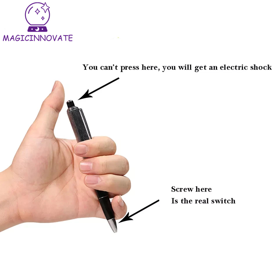 Pluma de descarga eléctrica mu - Shock Pen Prank Toy reseña y precio