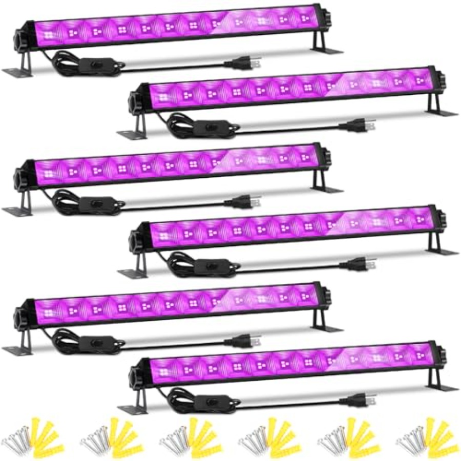Paquete de 4 barras de luz LED - Party Supplies reseña y precio
