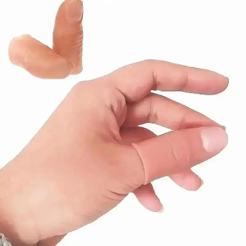 5 unids/set falso suave pulgar - Thumb Tip Magic Trick Set reseña y precio