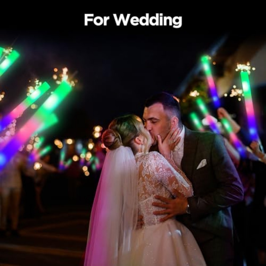 Paquete de Barras Luminosas de - Flashing Led Foam Sticks Party reseña y precio