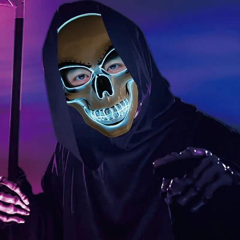 Máscara de purificación para a - Led Purge Mask Halloween reseña y precio