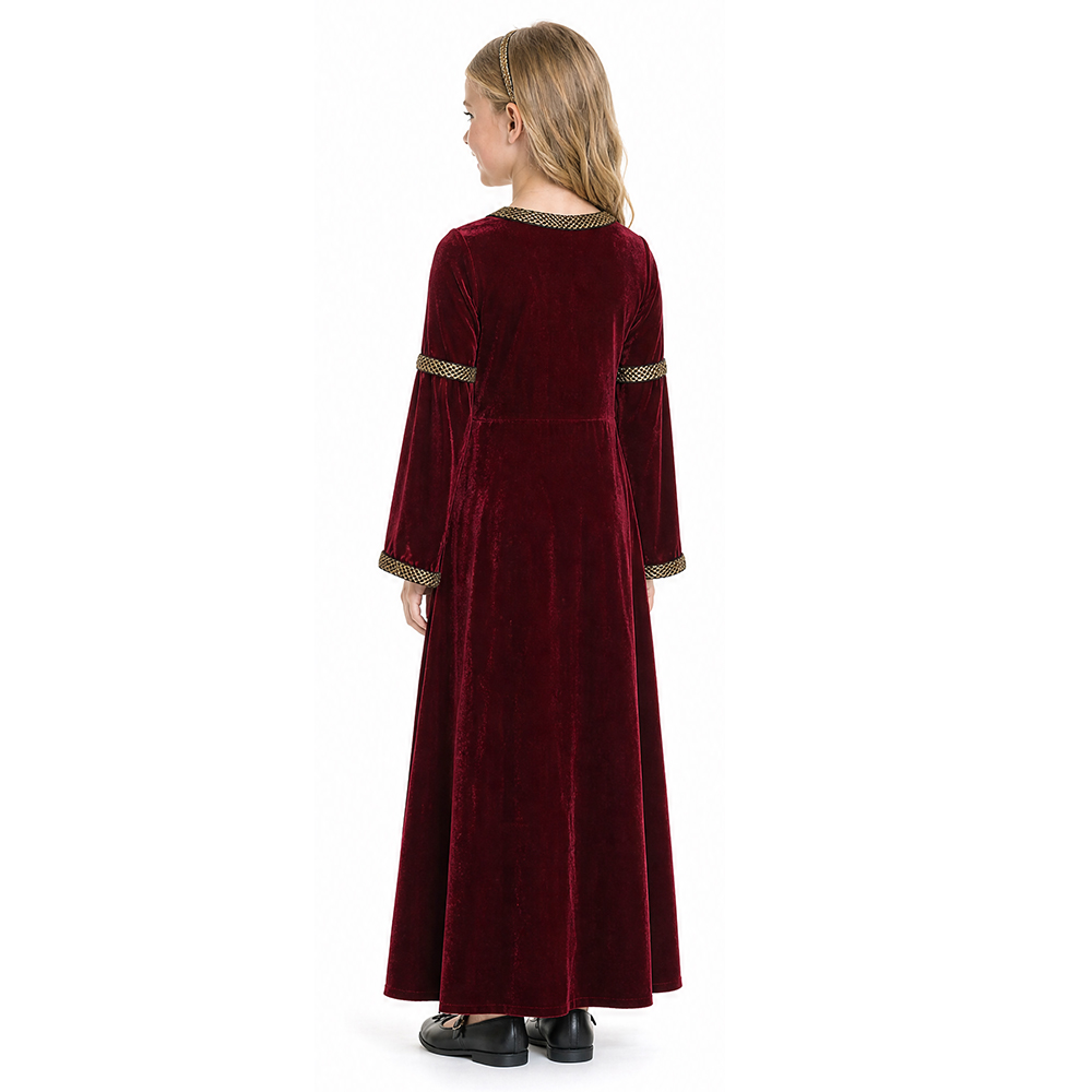 Vestido de Terciopelo Estilo R - Medieval Renaissance Dress Women reseña y precio