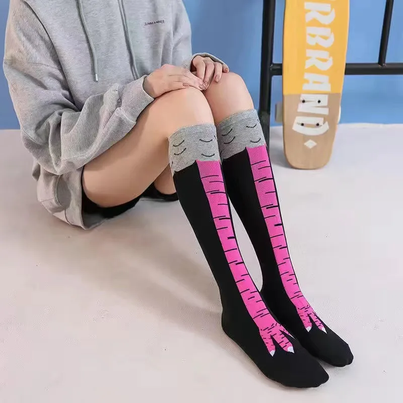 Medias divertidas con forma de - Funny Chicken Leg Socks reseña y precio