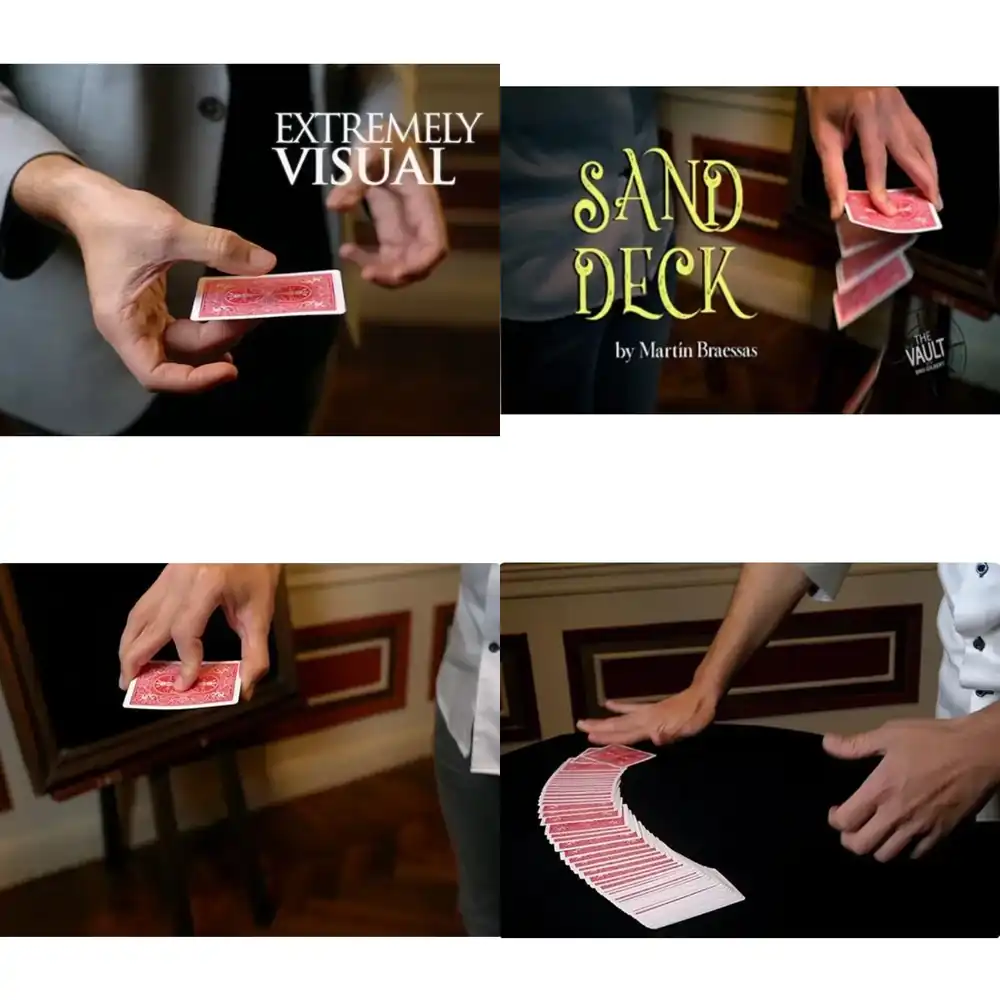 WAP01 The Vault - Sand Deck de - Magic Tricks reseña y precio