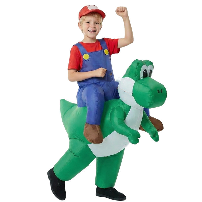 Disfraz de actuación de fiesta - Inflatable Dinosaur Costume Adult reseña y precio