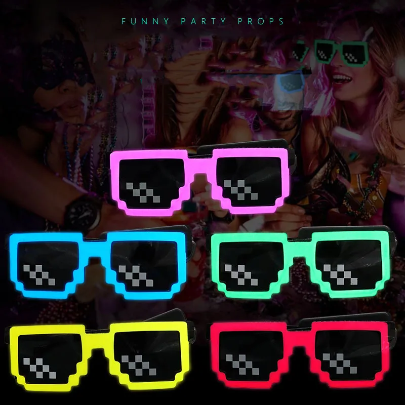 Gafas con luz LED inalámbrica, - Glow In The Dark Party Glasses reseña y precio