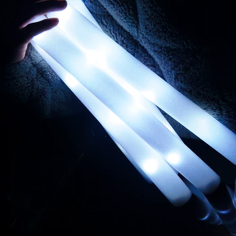 30 Uds. Palos de espuma LED, p - Flashing Led Foam Sticks Party reseña y precio