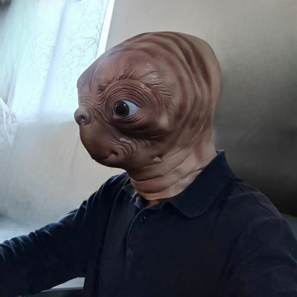 Realista ET Alien Látex Máscar - Latex Alien Mask Realistic reseña y precio