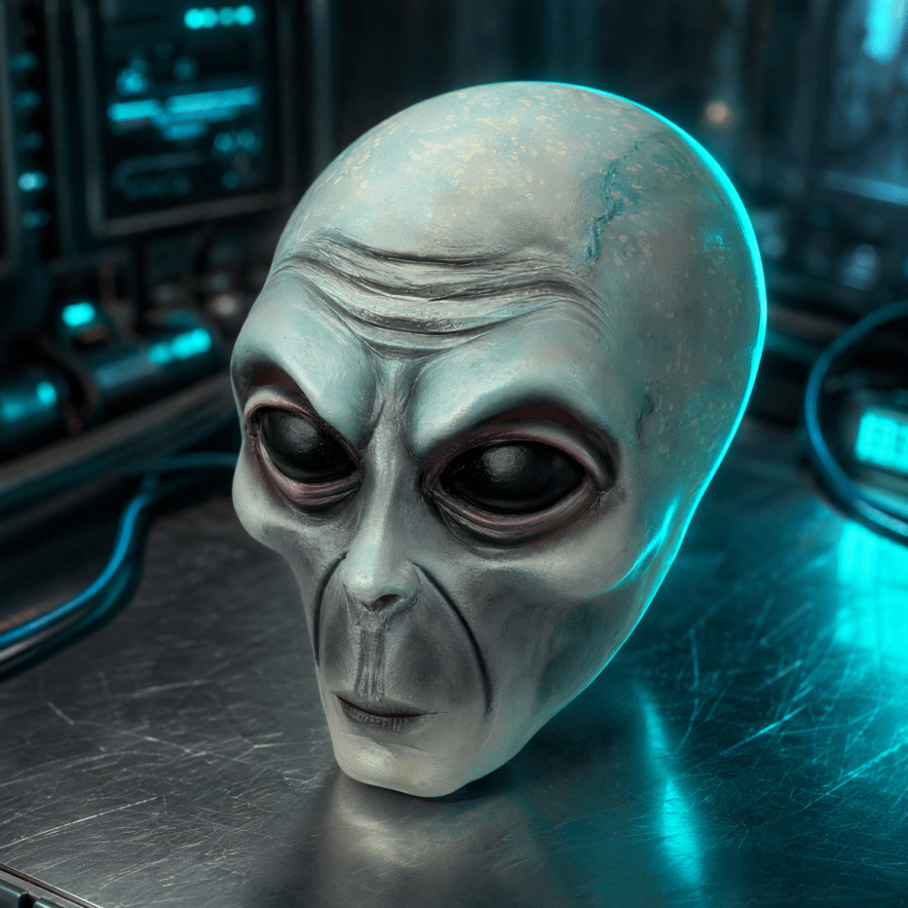Máscara de látex de alienígena - Latex Alien Mask Realistic reseña y precio