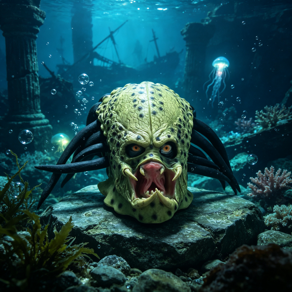 Máscara Realista de Depredador - Latex Alien Mask Realistic reseña y precio