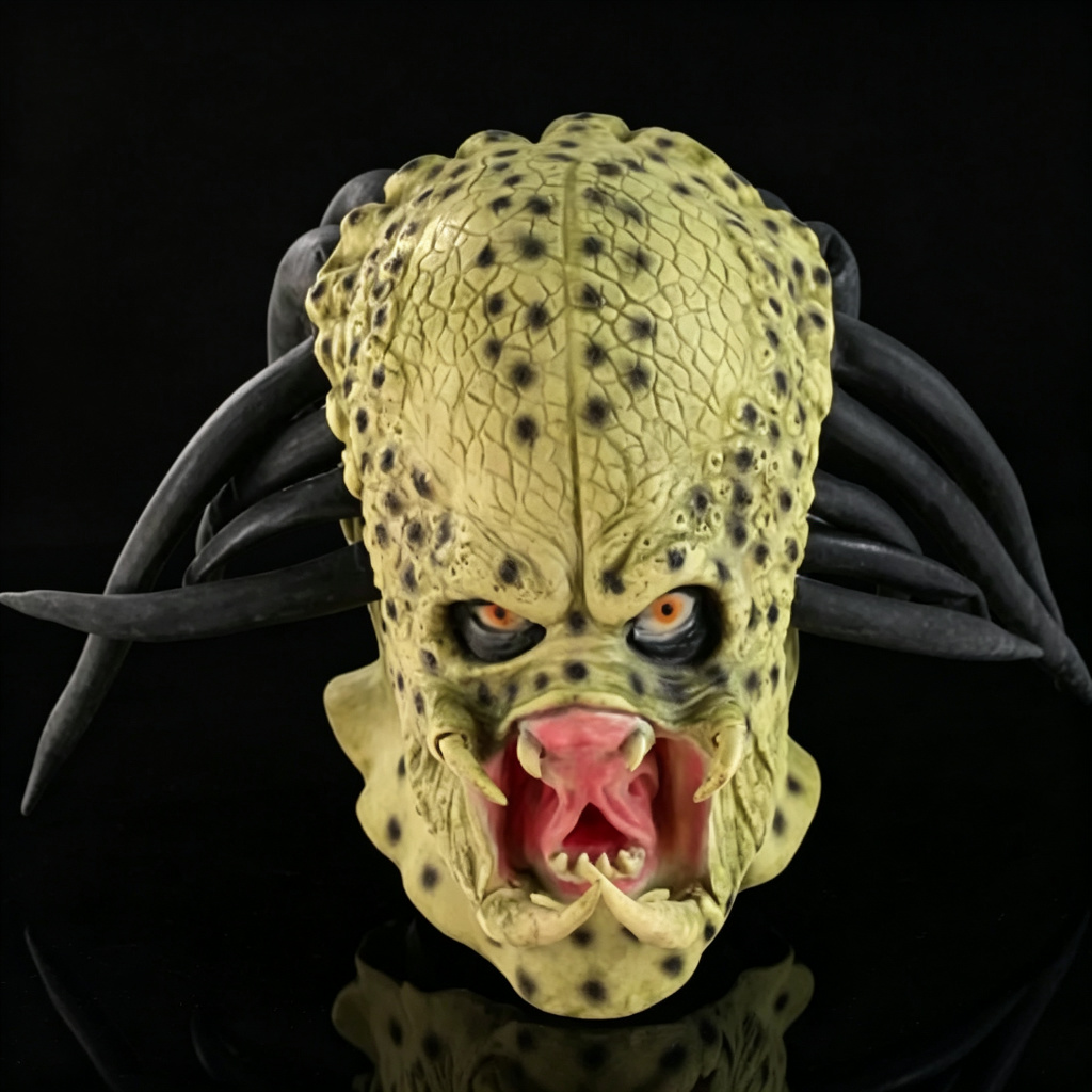 Máscara Realista de Depredador - Latex Alien Mask Realistic reseña y precio