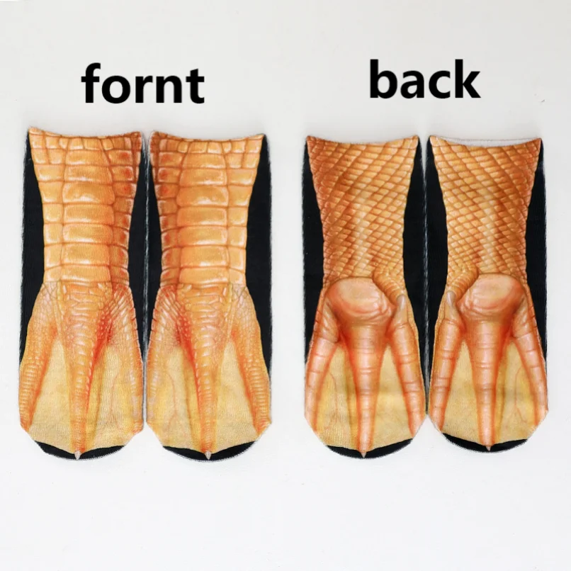 Calcetines bonitos con estampa - Funny Chicken Leg Socks reseña y precio