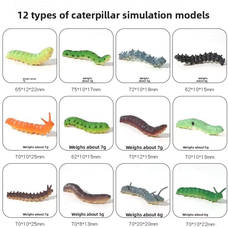 12 Uds. Modelos de insectos, b - Prank Toys reseña y precio