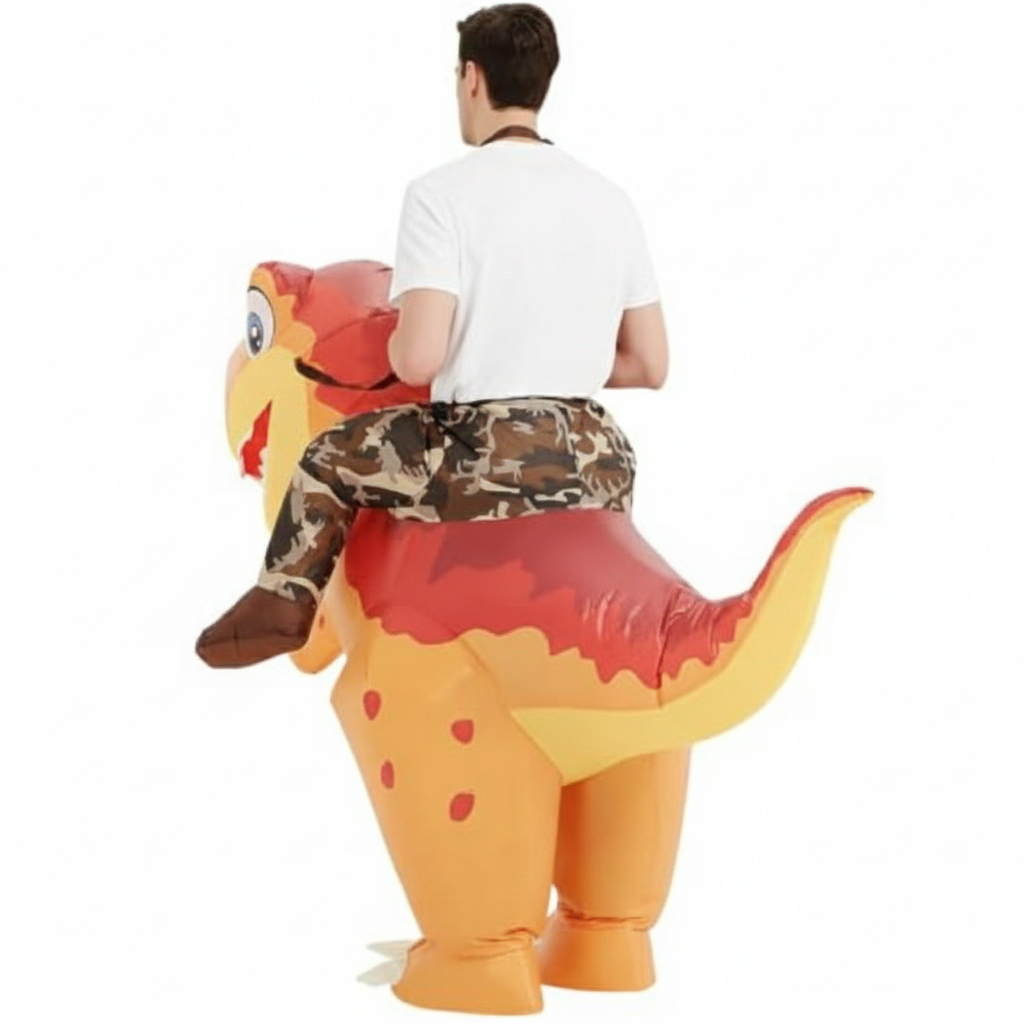 Disfraz inflable de dinosaurio - Costumes reseña y precio