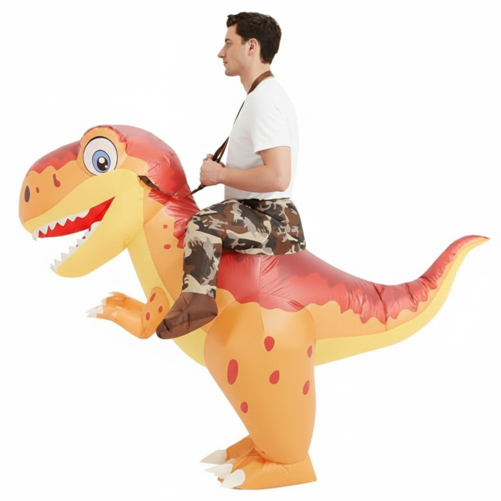 Disfraz inflable de dinosaurio - Costumes reseña y precio