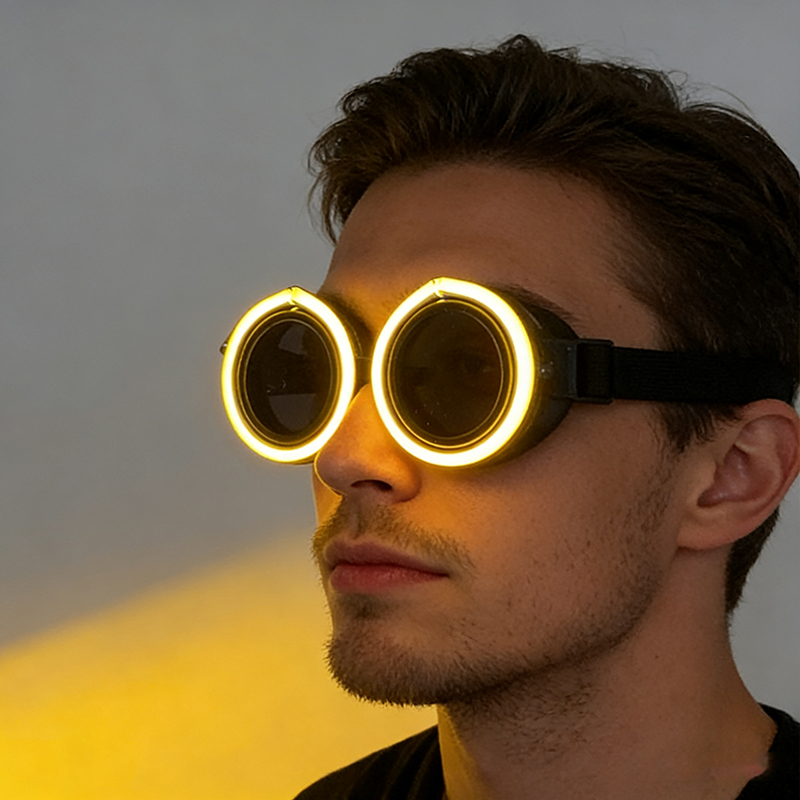 Nuevas gafas luminosas LED de  - Glow In The Dark Party Glasses reseña y precio