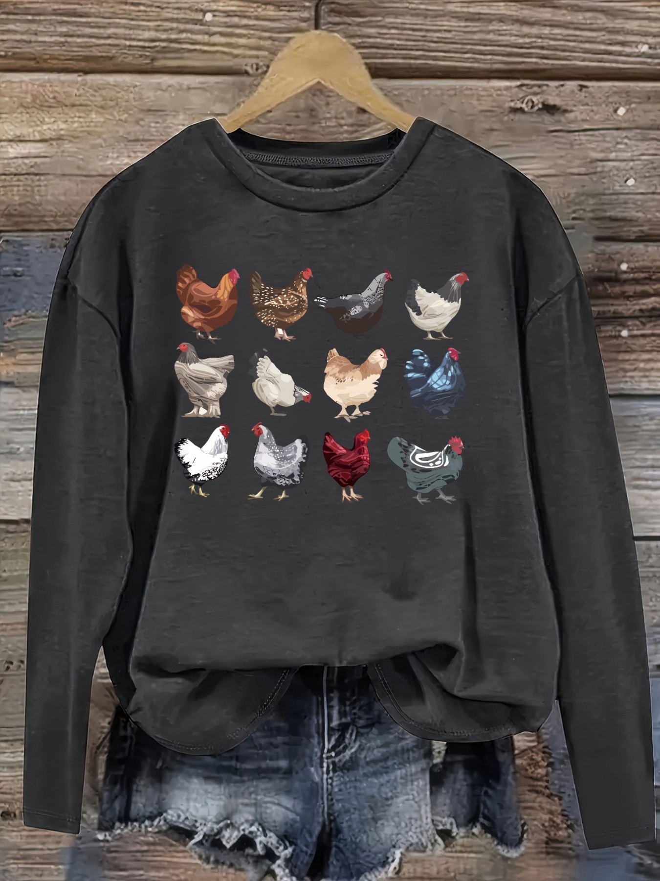 Camiseta Casual de Manga Larga - Costumes reseña y precio