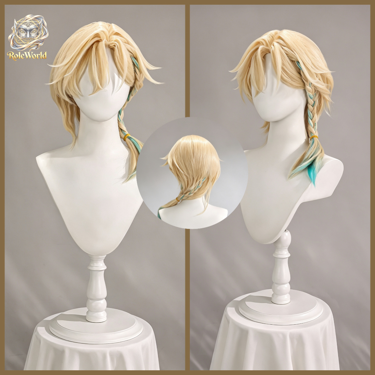 Peluca de cosplay Honkai Star  - Anime Cosplay Wig Heat Resistant reseña y precio
