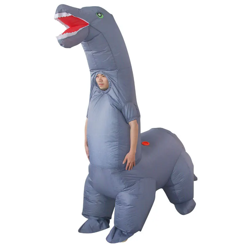 2024 nuevo disfraz de dinosaur - Inflatable Dinosaur Costume Adult reseña y precio