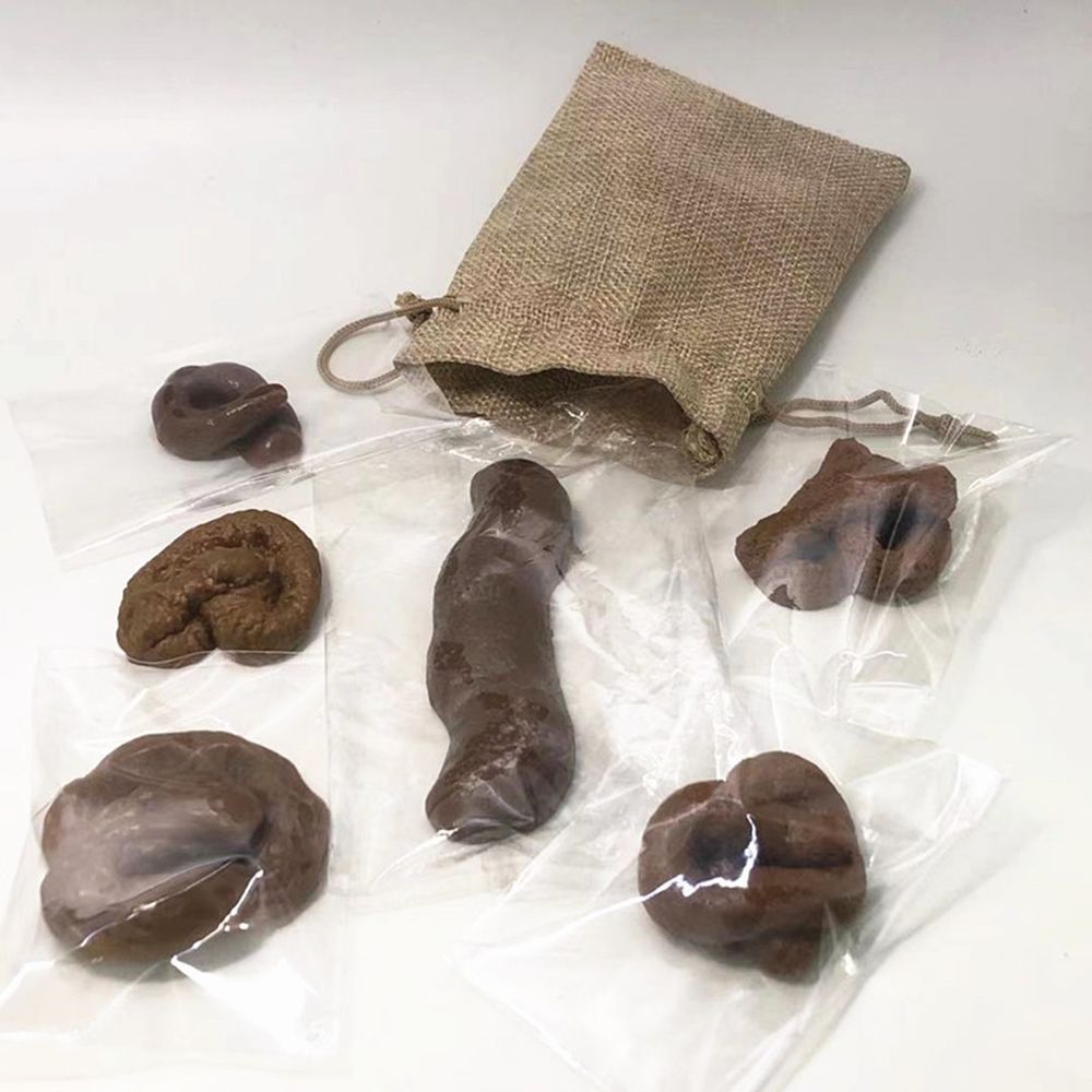 6 uds. Gadget de broma, juguet - Fake Poop Gag Gift reseña y precio