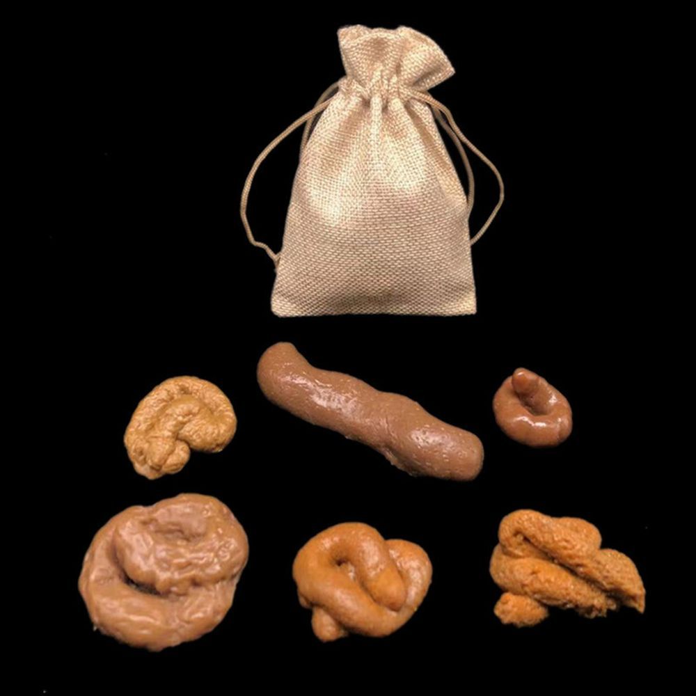6 uds. Gadget de broma, juguet - Fake Poop Gag Gift reseña y precio